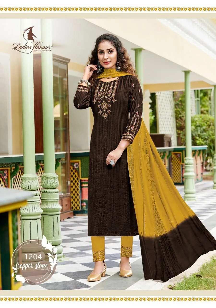 buy fully stiched kurti pant with dupatta